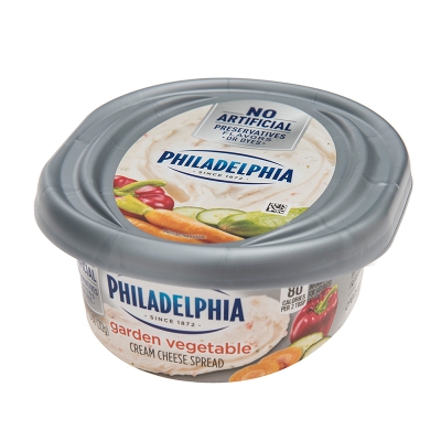 Queso Crema Philadelphia Garden Vegetable 8 Onz