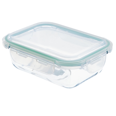 Elemental Kitchen Refractario Con Tapa Vidrio 640 Ml