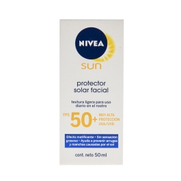 NIVEA SUN FACIAL PROTECTOR SOLAR 50+ X 50ML