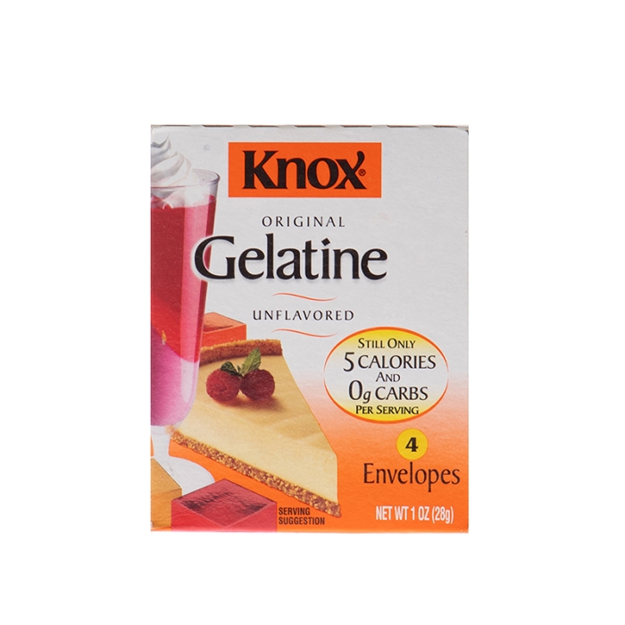 Gelatina Sin Sabor Knox De 1 Onz