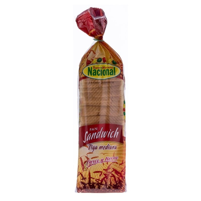 Pan de Sandwich Mediano (Bolsa) – Pan y Mas