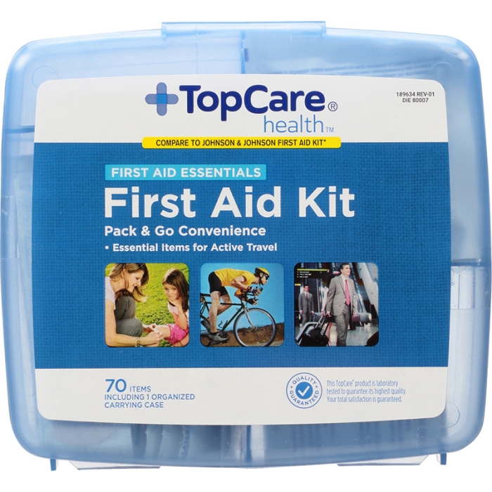 Kit De Primeros Auxilios Top Care 70 Piezas