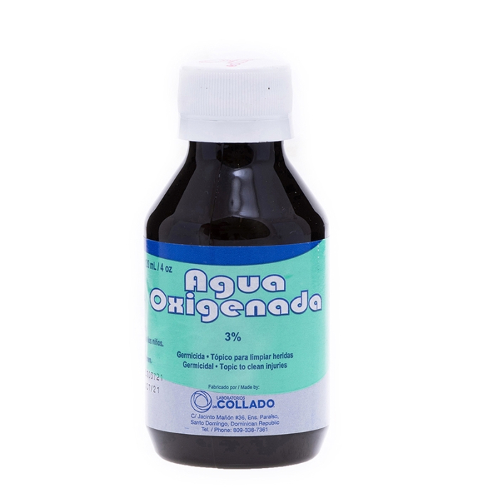 Agua Oxigenada Dr. Collado 10V 3% 120 Ml
