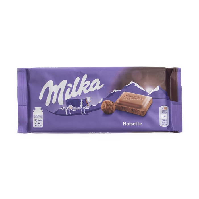 Chocolate Con Nueces Milka 100 Gr