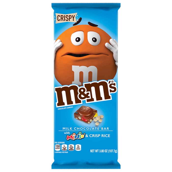 M&M'S M'S caramelos de chocolate con leche y arroz inflado