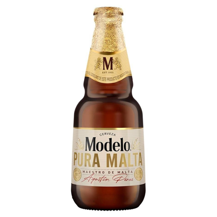 Cerveza Pura Malta Modelo 355 Ml