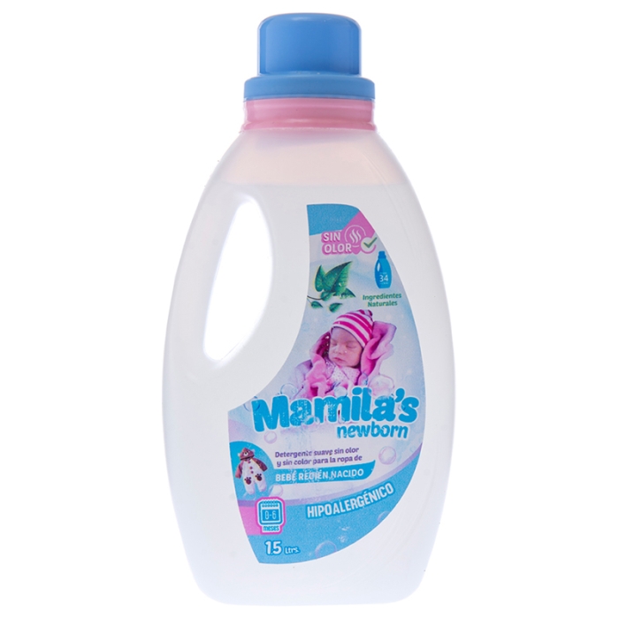 Detergente Para Ropa De Recien Nacido Mamilas  Lt